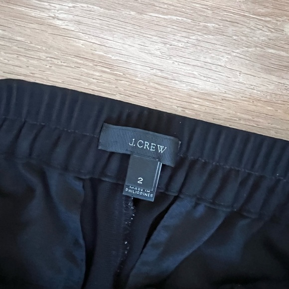 J Crew polyester dress pant size 2- sweat-pant style - Picture 2 of 2